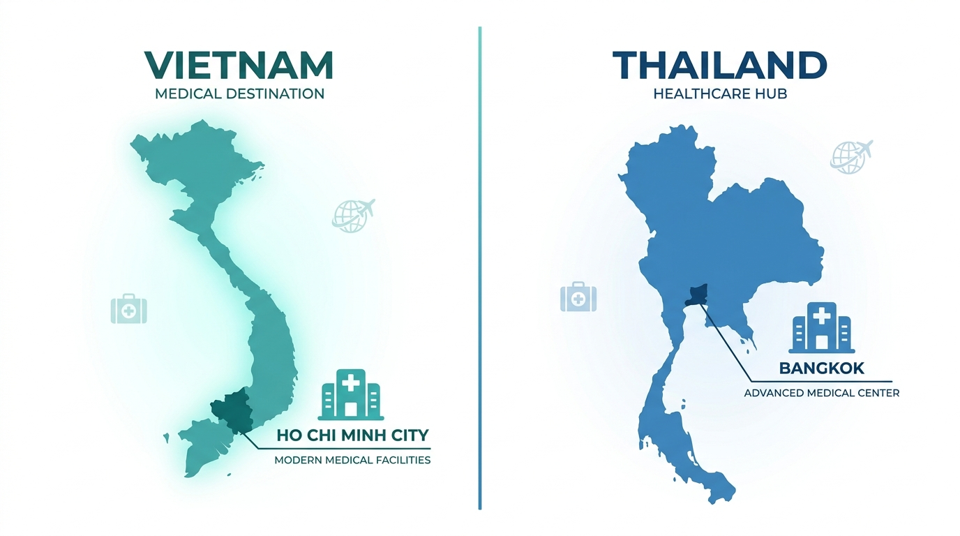 Vietnam vs Thailand medical tourism comparison